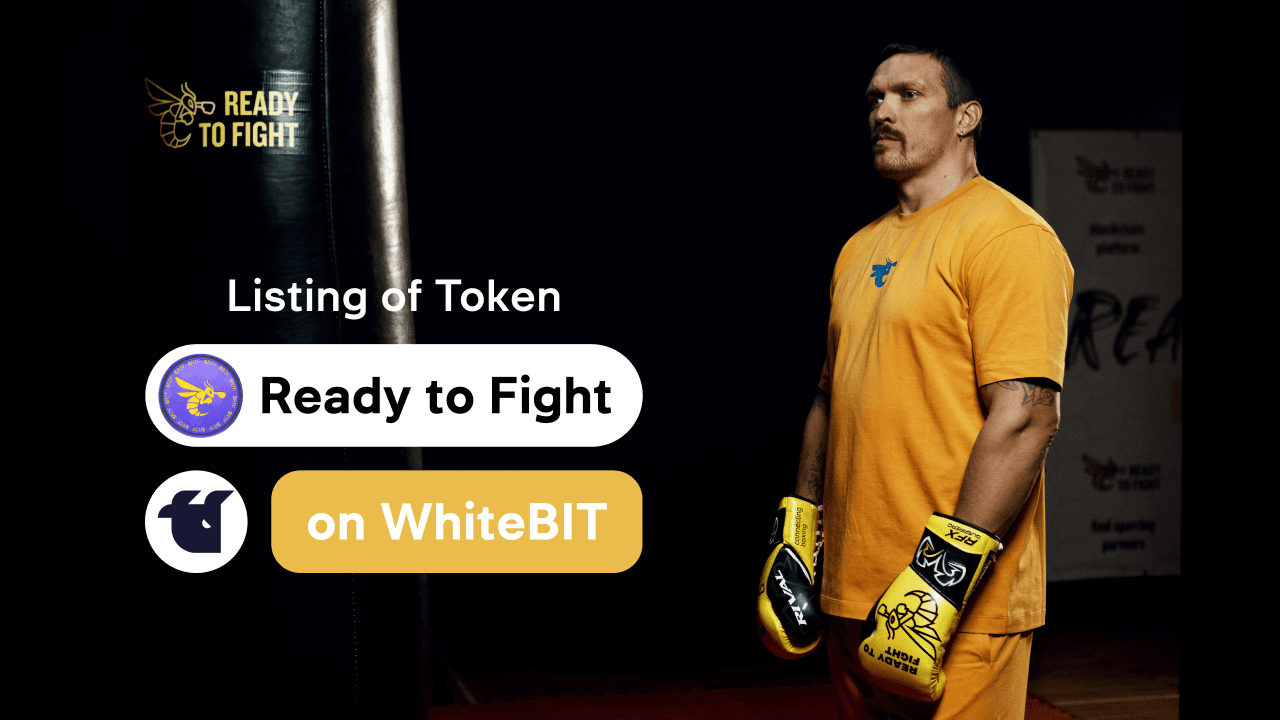 Cryptocurrency Community Ready to Fight: $RTF Token From Oleksandr Usyk's Project Listed on WhiteBIT on April 24