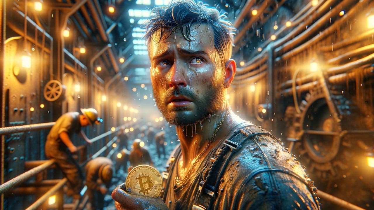 I minatori di Bitcoin registrano un calo dei ricavi del 46,15% a maggio, il più basso da ottobre 2023