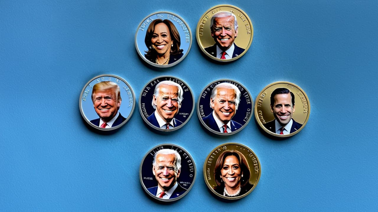 Solana-Based Kamala Token Soars as Biden-Linked Meme Coins Tumble After Race Withdrawal