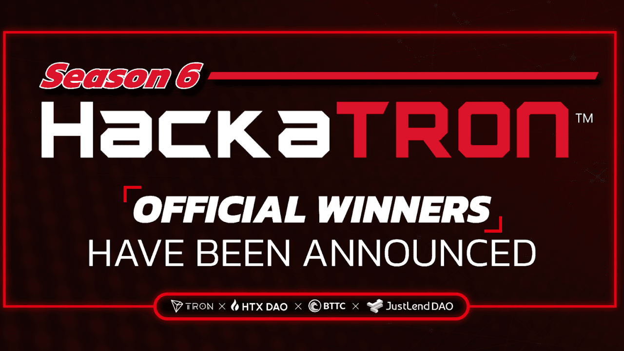 TRON DAO Announces HackaTRON Season 6 Winners and Season 7 Preview
