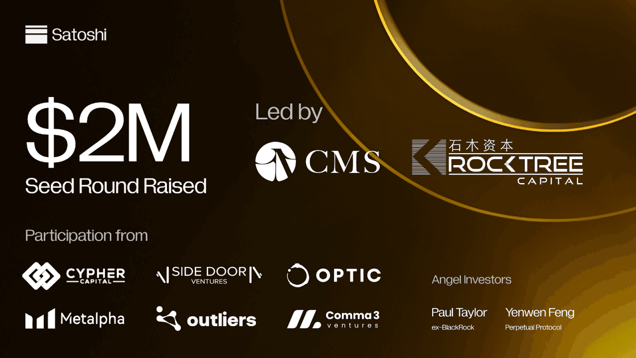 Satoshi Protocol Secures $2 Million Seed Funding to Build Universal Stablecoin for Bitcoin