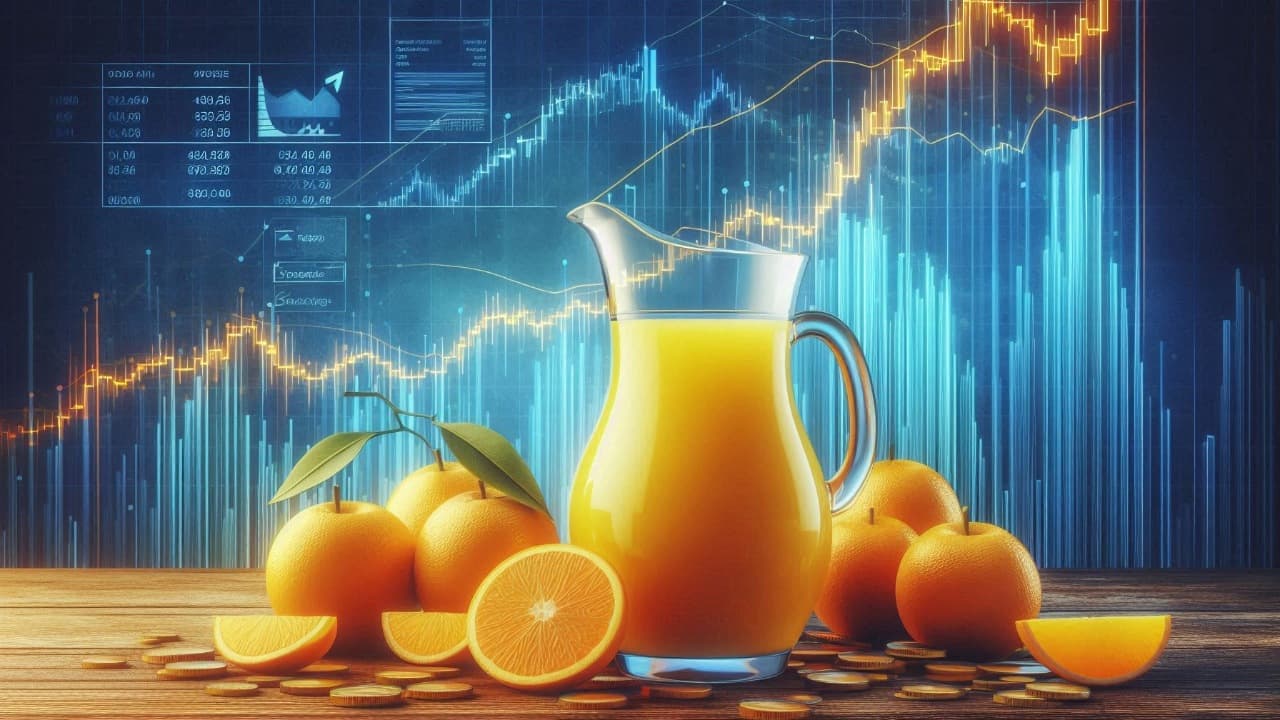 Futuros de Suco de Laranja Atingem números Recordes em Meio ao Rali das Commodities Agrícolas