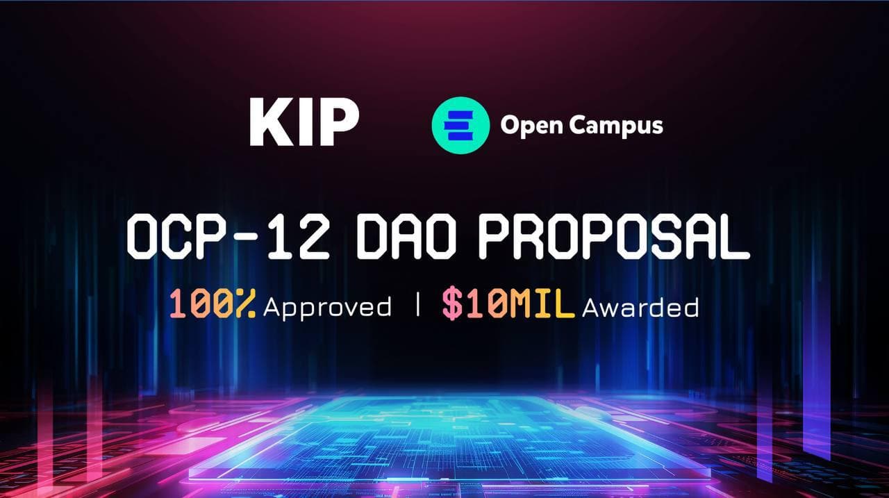 KIP Protocol's $10m DAO Proposal Approved to Transform Education for 250 Million Students Globally