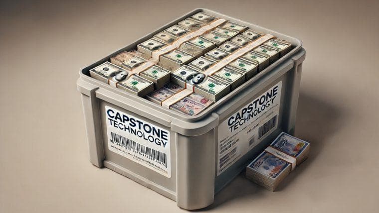 Capstone Technology Recebe $5.4M para Projeto Blockchain GAYA