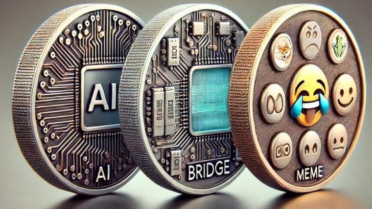 2024년 10월 시장을 주도하는 상위 5개 암호화폐 부문