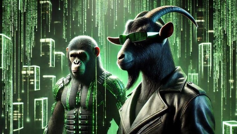 इस हफ्ते ट्रिपल-डिजिट गेंस ने GOAT और APE को शीर्ष पर पहुंचाया, लेकिन सभी सिक्के सफल नहीं हुए।