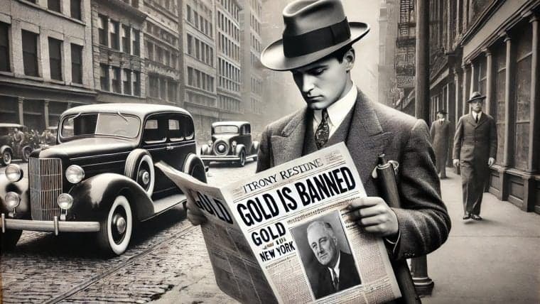 Самостоятельное хранение против стороннего хранения Биткойна: урок от ФДР 'Запрещая накопление золота'