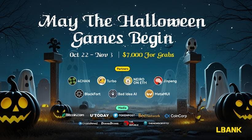 LBank x 7 Meme Projects: Don't Miss the Halloween Campaign with $7,000 in Prizes