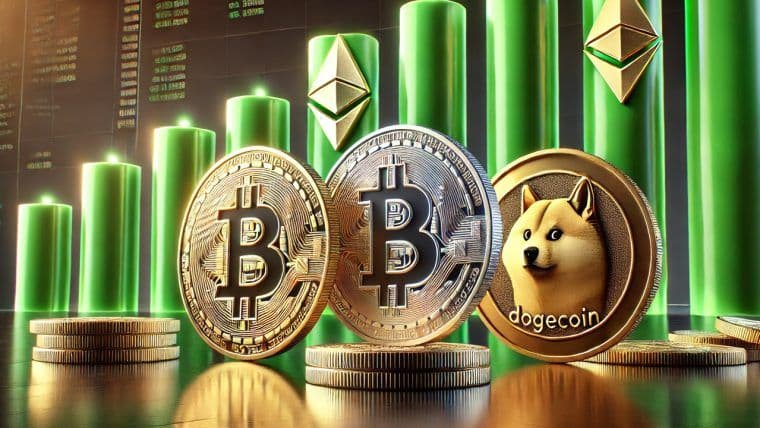 Le prime 20 criptovalute mostrano una forte performance mentre Bitcoin si impenna