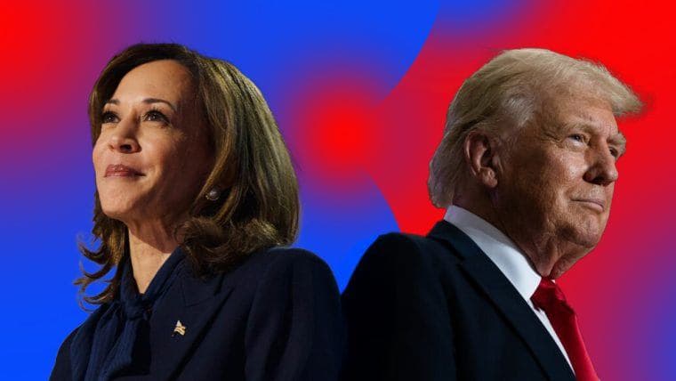 Prediction Markets Give ट्रंप को चुनाव के दिन बढ़त