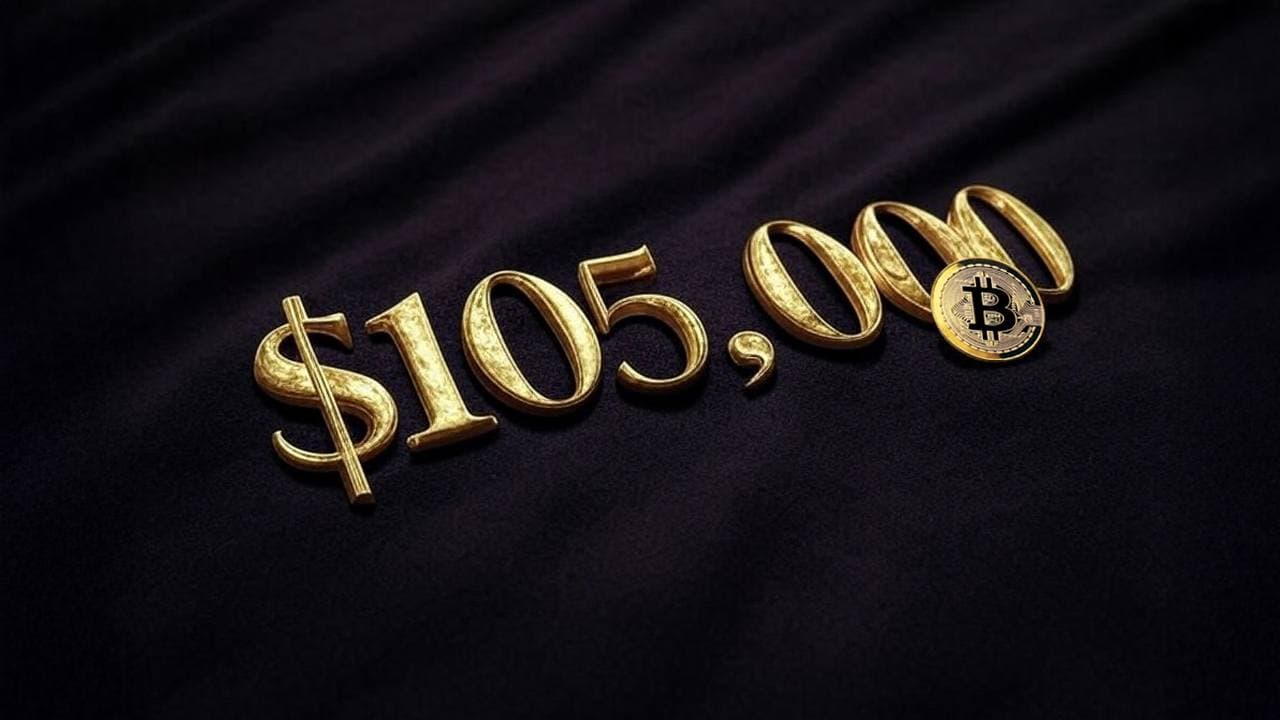 Bitcoin spränger över $105,000 och sätter nytt rekord