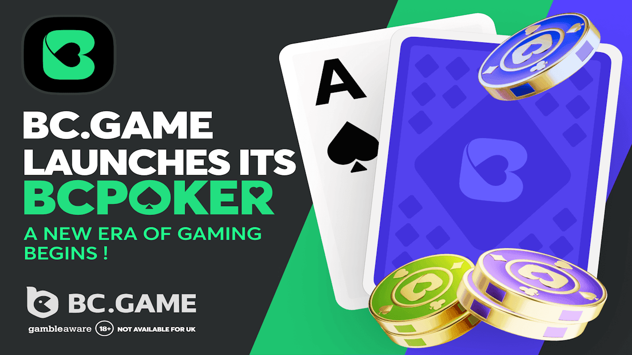 BC.GAME Enters Online Poker Market With BCPoker Launch Featuring Three Classic Variants