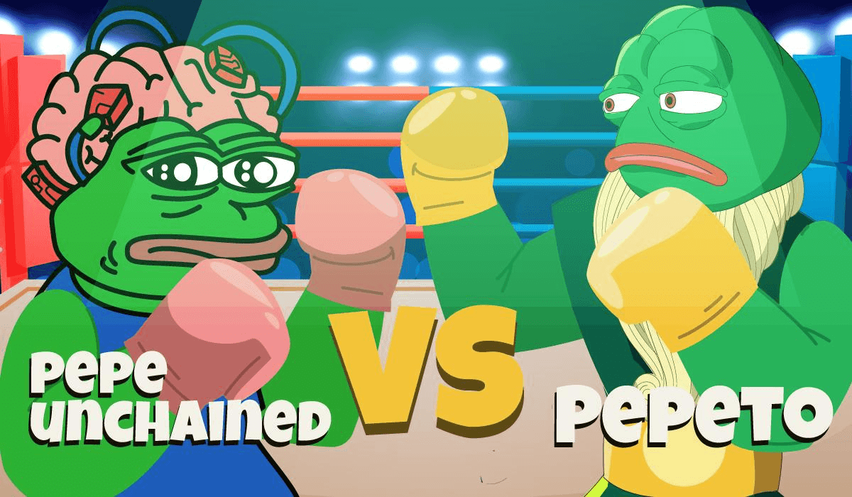 PepetoとPepe Unchainedが次のミームコイン時代の覇権を競う