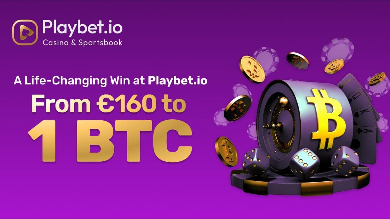 Playbet.io'da Hayat Değiştiren Bir Kazanç: €160'tan 1 BTC'ye