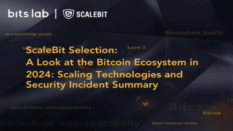 ScaleBit强调2024年比特币生态系统的进展：扩展创新和安全考量