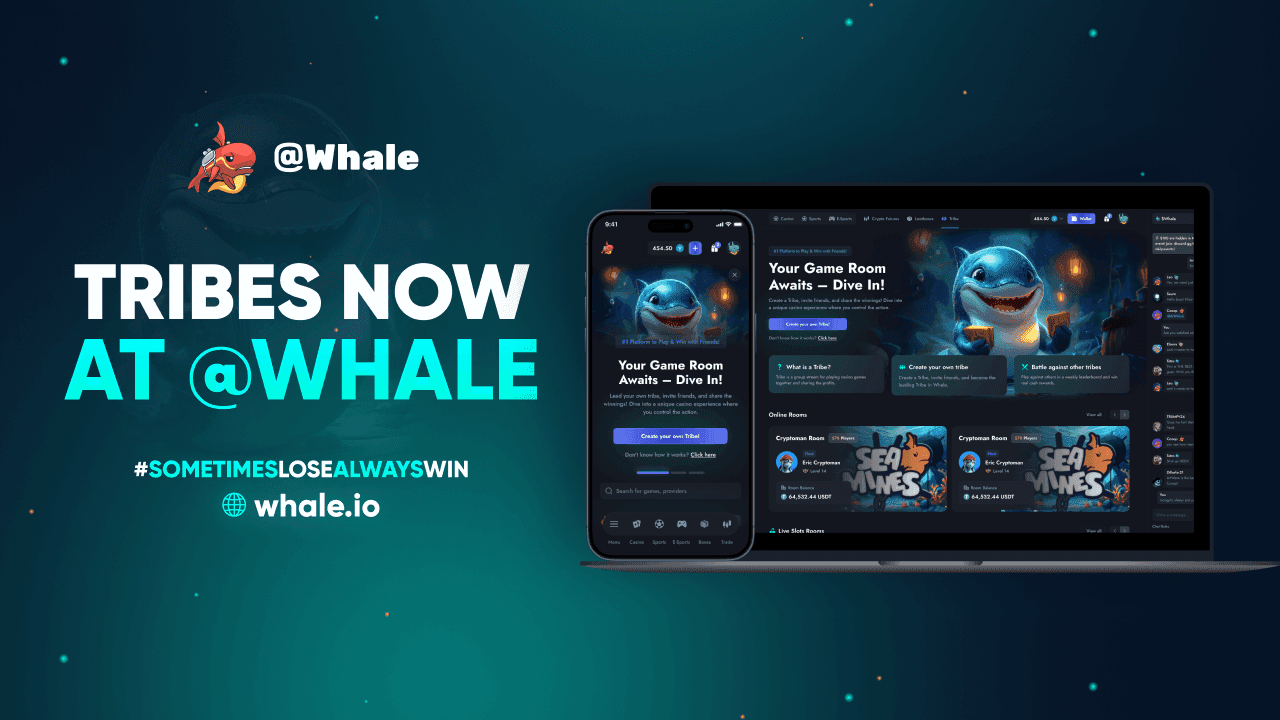 Whale Casino Unveils Transformative Multiplayer Game, "Tribes"