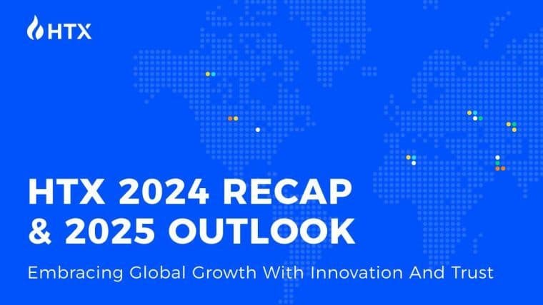 HTX在2024年实现100%同比交易量增长至2.4万亿美元，推动用户增长至超过4900万