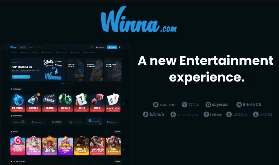 Winna.com traz transparência para o jogo de criptomoedas com jogos comprovadamente justos