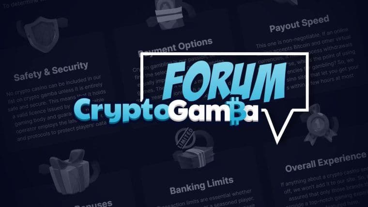 CryptoGamba推出新论坛以团结加密赌博爱好者