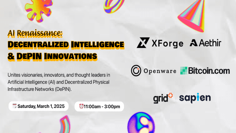 顶级 DePIN 和 AI 项目将在 ETHDenver 2025 侧活动中汇聚