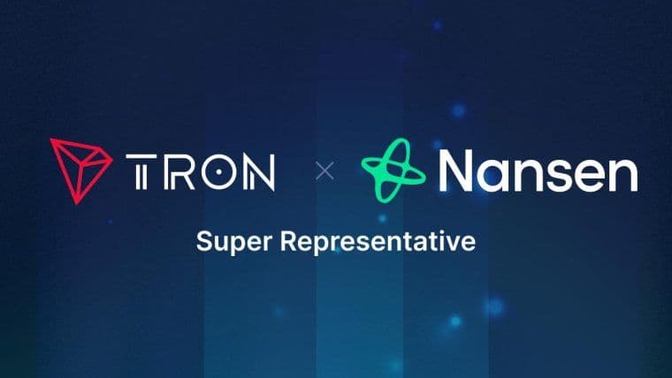 Nansen 加入 TRON 成为超级代表，提升区块链透明度和治理
