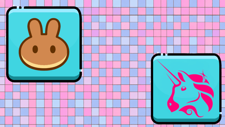 DEX Платформа Pancakeswap зміщує Uniswap в гонці тижневих обсягів