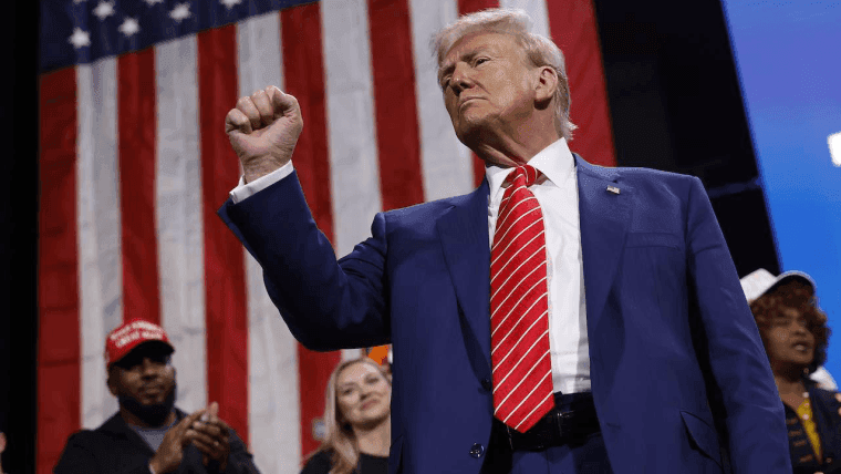 ‘Trgi bodo poskočili’: Trump izkazuje zaupanje, ko se inflacija umirja in delnice rastejo