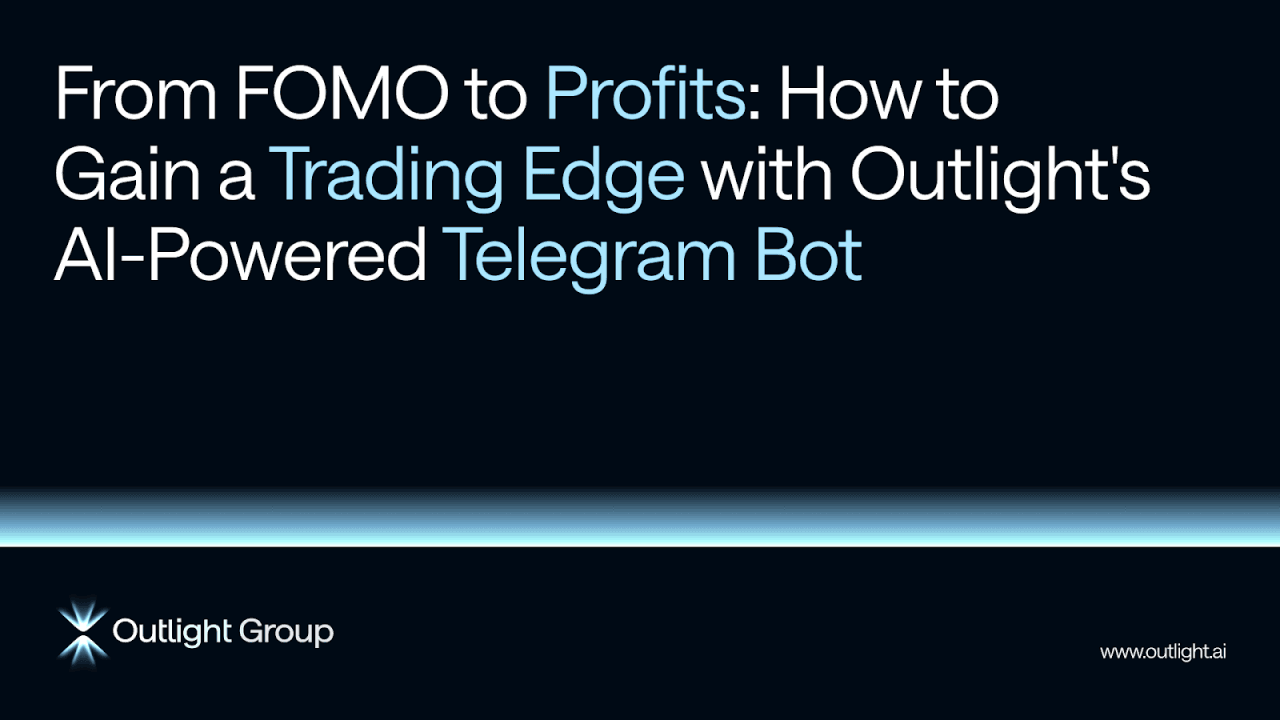 Outlight Launches AI-Powered Telegram Bot: Trade Crypto Smarter, Faster, Safer