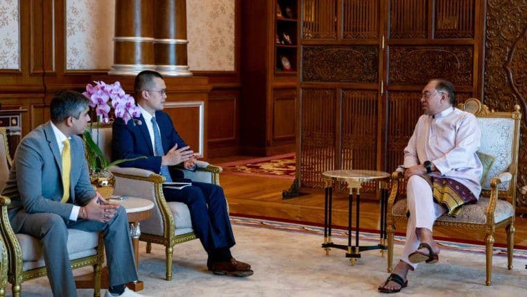 马来西亚寻求币安创始人协助改革区块链金融