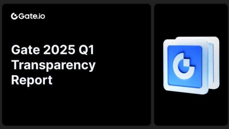 Gate Q1 2025 透明度报告：通过多个指标创下新高，在加密市场中保持领导地位