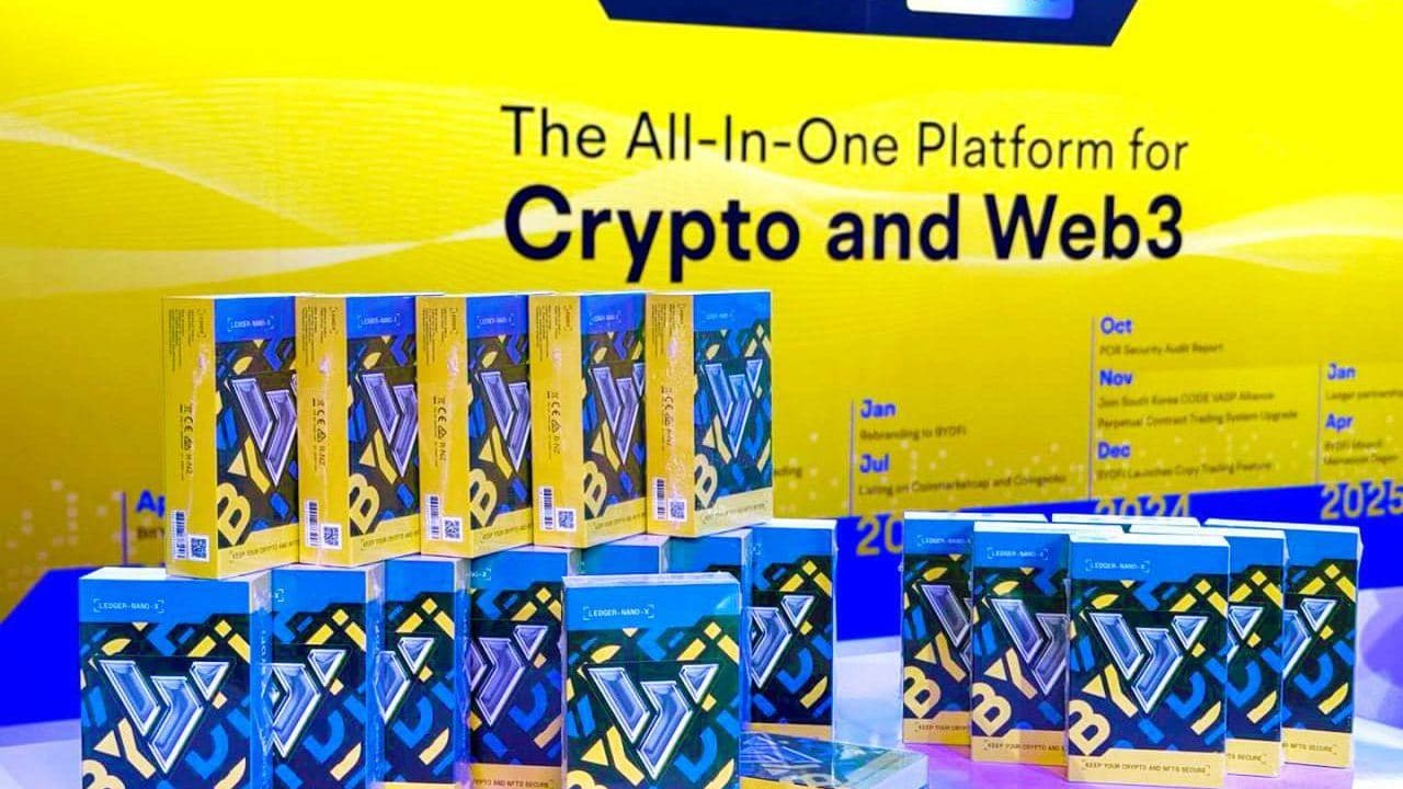 BYDFi与Ledger合作推出限量版硬件钱包，在TOKEN2049 迪拜首次亮相