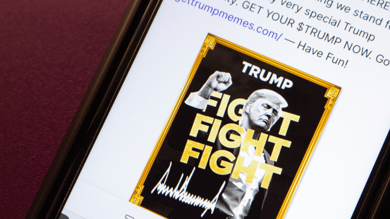 Meme Coin-marked stiger 2%, da TRUMP Token antænder weekend-rally