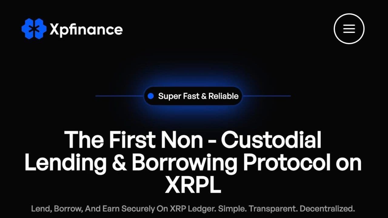 Xpfinance获得20万美元种子资金，在Ripple ($XRP)账本上推出一个非托管贷款平台