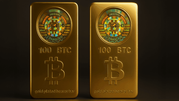 Tesouro Casascius Revelado: Dois Barras de 100 BTC Resgatadas em Meio à Queda de Preços em Abril