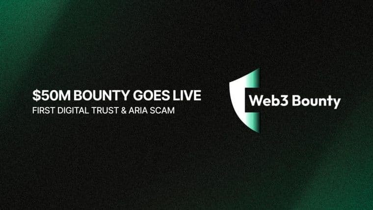 Web3Bounty.io上线5亿美元悬赏，追踪与FDT和Aria相关的不当使用资金。