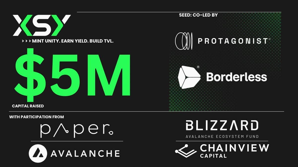 XSY Launches Digital Synthetic Dollar Unity ($UTY) on Avalanche Blockchain, Raises $5 Million in Funding to Advance DeFi Infrastructure