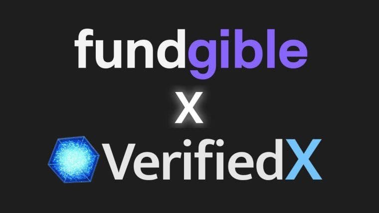 创作者众筹平台 Fundgible 推出，通过与 VerifiedX 网络集成，融合 Web2 和 Web3 的优势，实现直接面向粉丝的货币化。