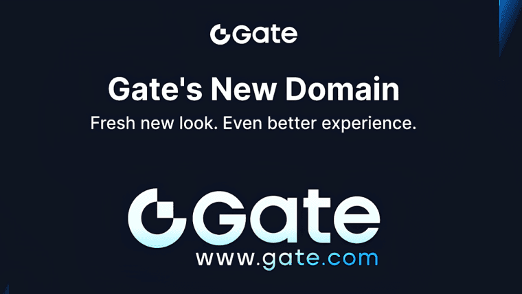 Gate推出全新域名Gate.com和品牌标识，迈向“下一代加密货币交易所”