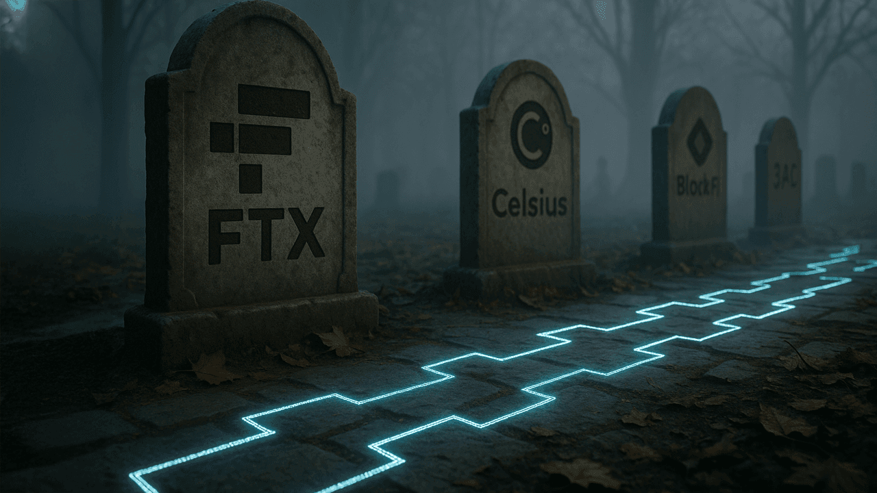 $1,5 miliardy dolarů v kryptoměně stále leží v troskách firem jako FTX, Terraform, Celsius a Blockfi