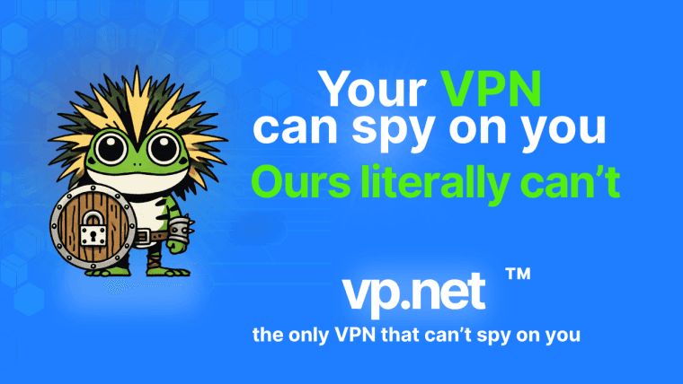 VP.NET: The VPN That Doesn’t Ask for Your Trust – It Makes Tracking You Technically Impossible