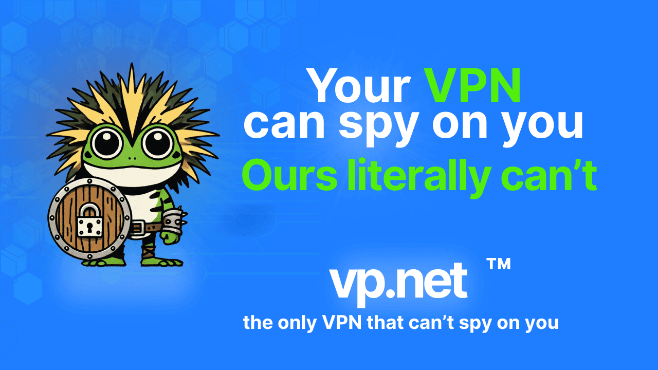 VP.NET: The VPN That Doesn’t Ask for Your Trust – It Makes Tracking You Technically Impossible