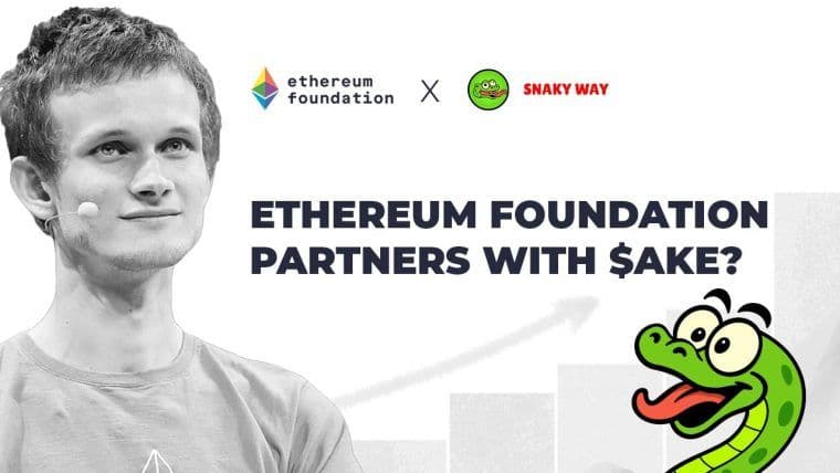 以太坊基金会将把$AKE添加到生态系统中