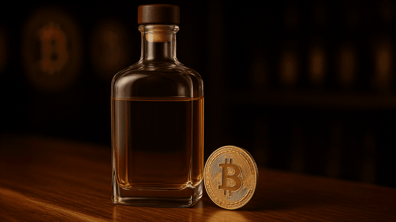 Bitcoin Bourbon? Heritage Distilling slipper samleflaske med 106,15 proof