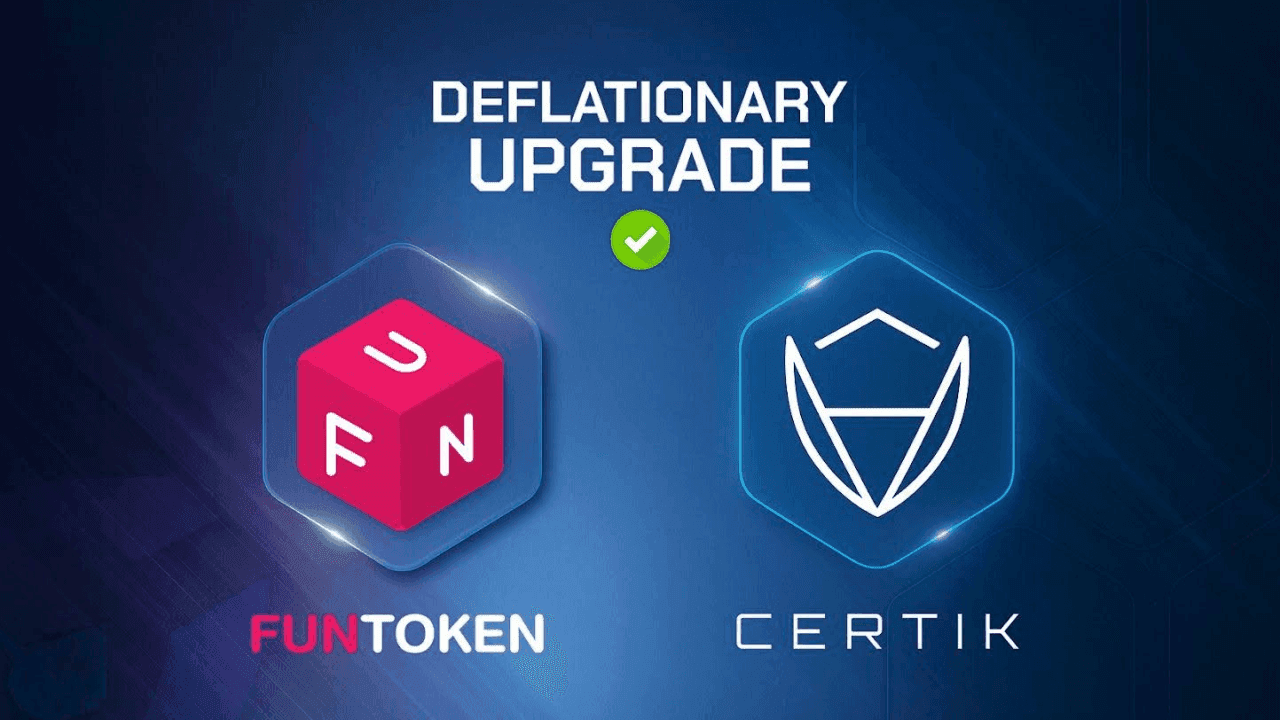FUNToken Announces Deflationary Update, Achieves Certik Certification