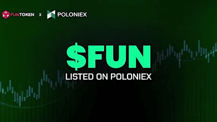 FUNToken 现已在 Poloniex 上市，增强全球影响力和实用性