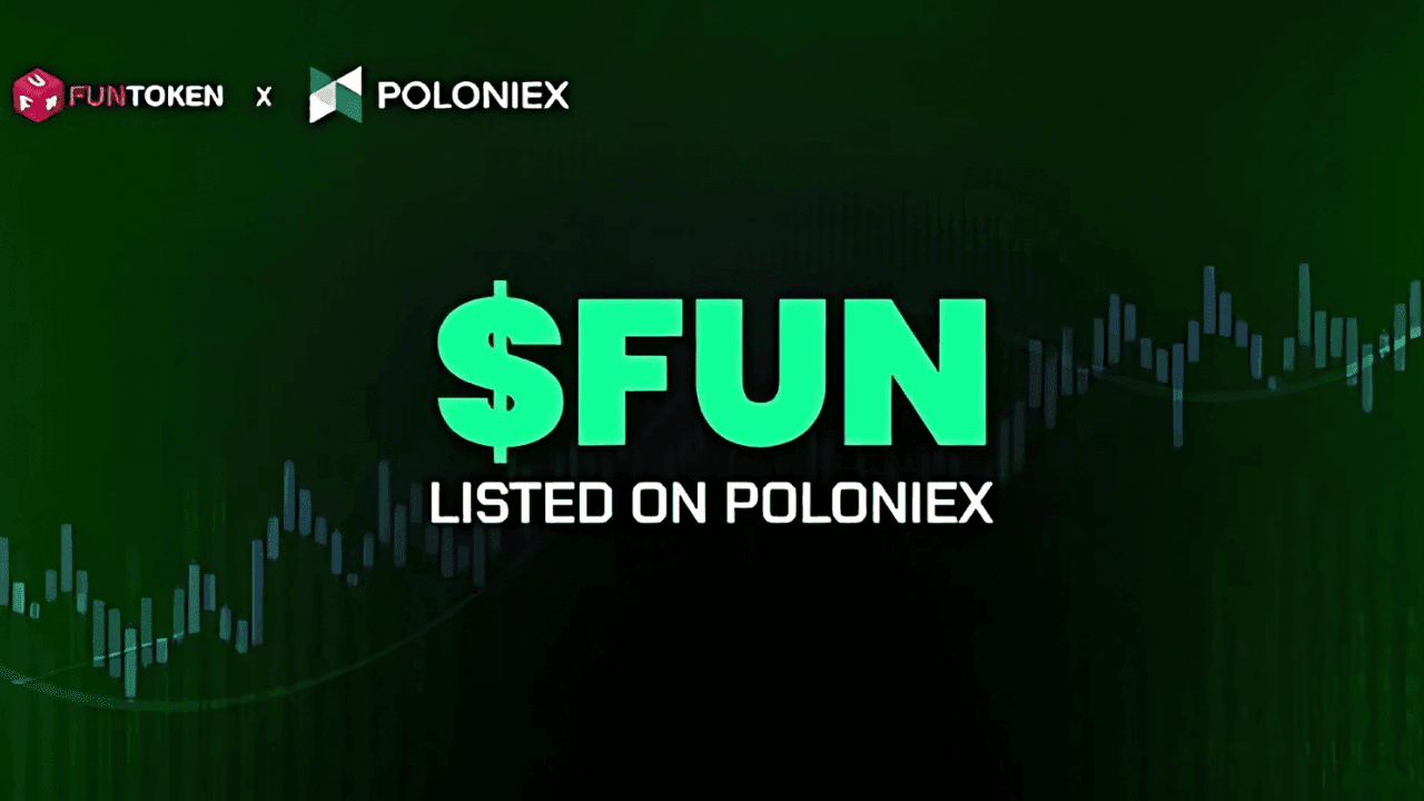 FUNToken 现已在 Poloniex 上市，增强全球影响力和实用性