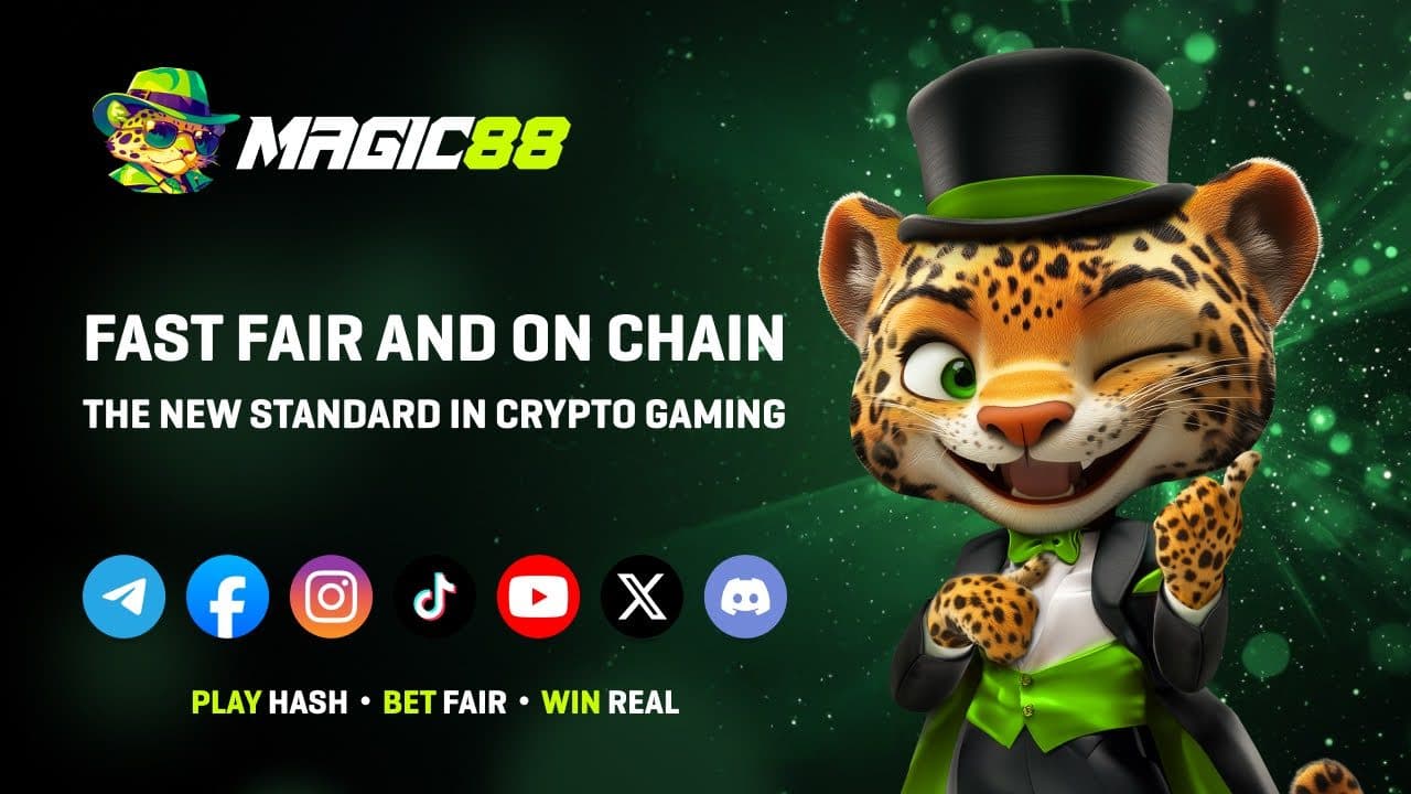 Kasino Kripto Provably Fair Magic88 Memperluas Taruhan TRX Block Hash ke Binance Chain