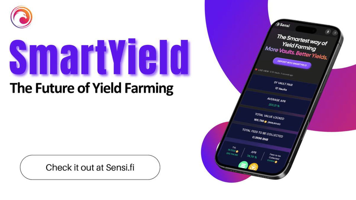 Sensi推出SmartYield：为所有人带来简单、多样化和更安全的收益耕作