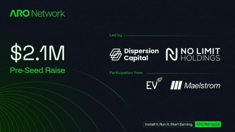 ARO Network筹集210万美元以扩展人工智能和内容传输的去中心化边缘云