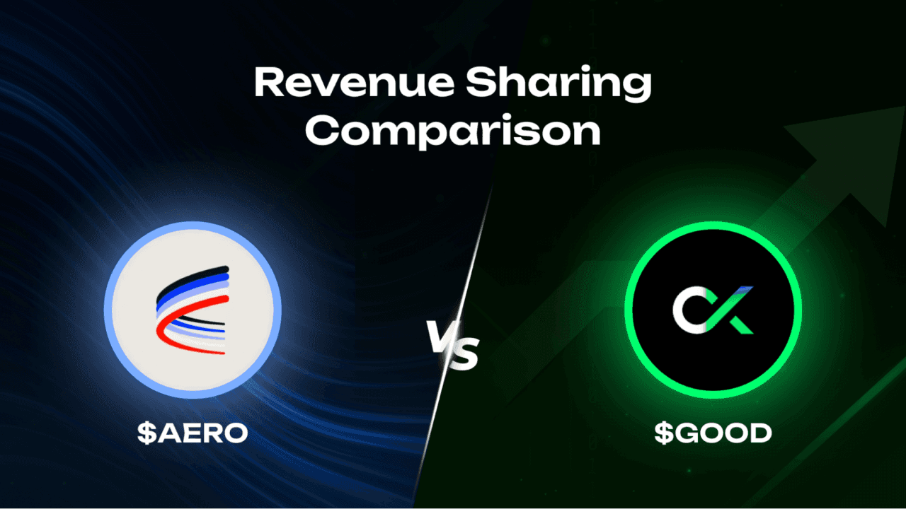 Aerodrome ($AERO) is Printing Massive Profits, But This New Rev-Share Token ($GOOD) by goodcryptoX Might Offer Better Returns